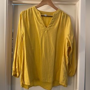 Old Navy Yellow Blouse